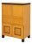 Richard Bloch Birds Eye Maple Cabinet For Sale