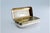 Silver and Gold Vinaigrette Box with Geometric Figures For Sale - Image 5 of 11
