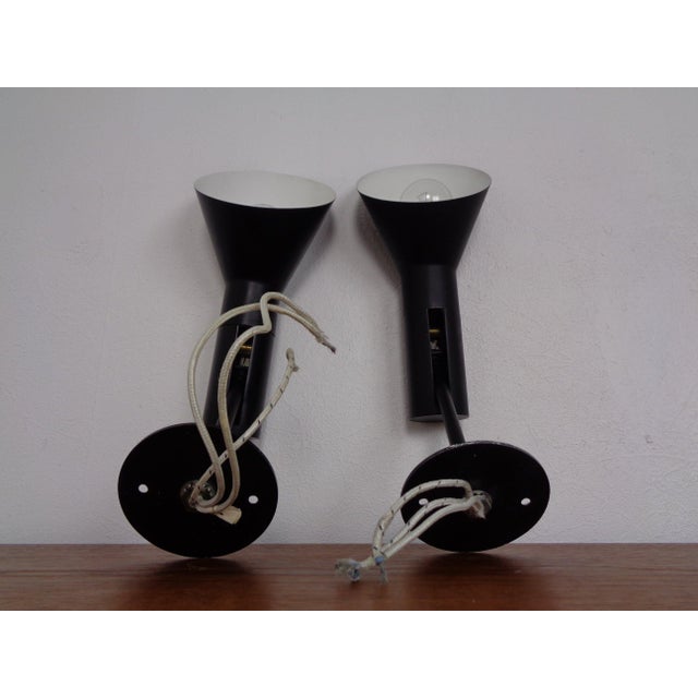 Early Visor Wall Lamps by Arne Jacobsen for Louis Poulsen, Denmark, 1950s, Set of 3 For Sale - Image 13 of 18