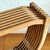Brown Cerused Ash Fluted Console Table For Sale - Image 8 of 9