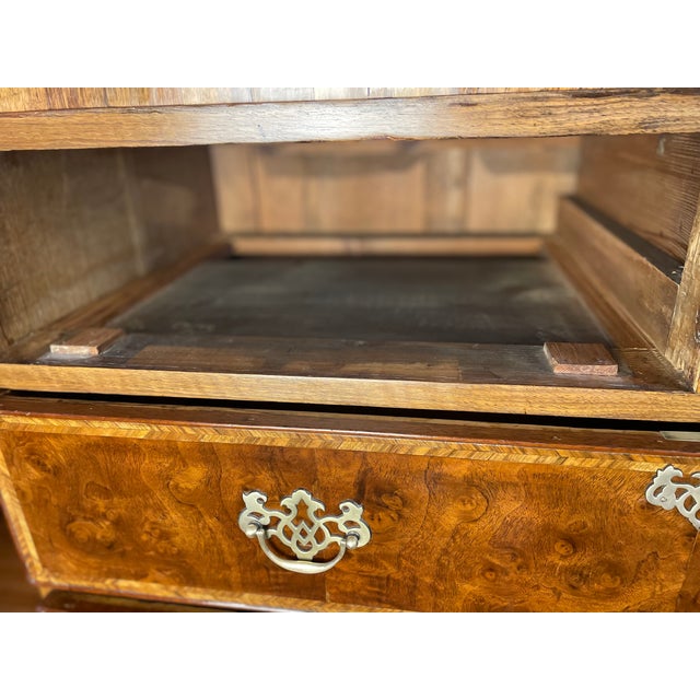 Mid-18th Century English Burl Walnut Chest of Drawers For Sale - Image 13 of 16