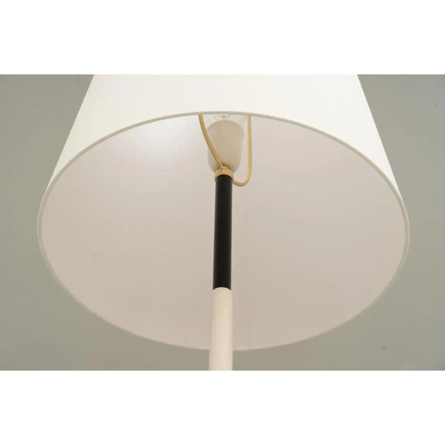 Two Kalmar Floor Lamps Around 1950s With Fabric Shades by J. T. Kalmar, Set of 2 For Sale - Image 6 of 11