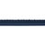 Schumacher Sample - Schumacher Henley Cotton Cord Trim In Navy For Sale - Image 4 of 4