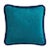 Happy Pillow in Teal and Blue Night from Lo Decor For Sale