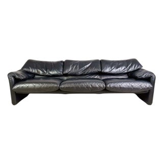 Maralunga 3-Seater Sofa by Vico Magistretti for Cassina For Sale