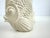 1960s Vintage Mid-Century Japanese White Ceramic Angelfish Vase For Sale - Image 5 of 10