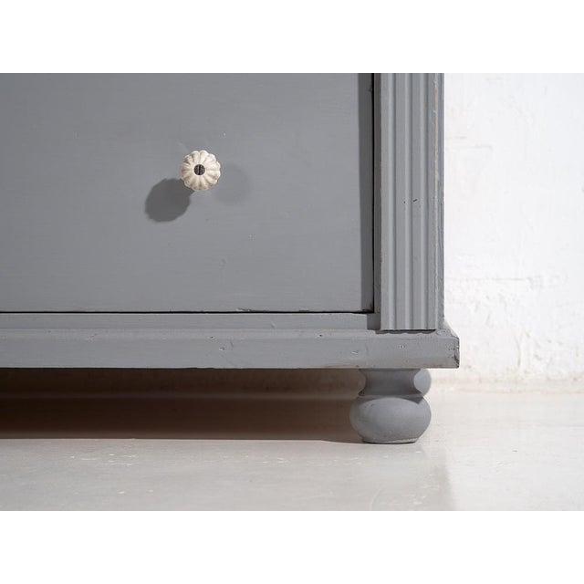 Gray Gray Chest of Drawers, 1920s For Sale - Image 8 of 15