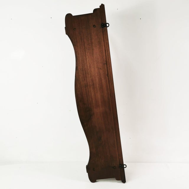 Art Nouveau Mahogany Shelf, Denmark, 1930s For Sale - Image 10 of 16