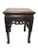 Chinese Carved Hardwood Table With Inset Marble Top For Sale - Image 13 of 13