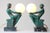 Délassement Table Lamps by Max Le Verrier, 1930, France, Set of 2 For Sale - Image 11 of 14