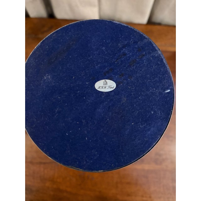 Vintage Pair of German Silver-Plated Trumpet Vase From h.r.w. Fink For Sale - Image 4 of 4