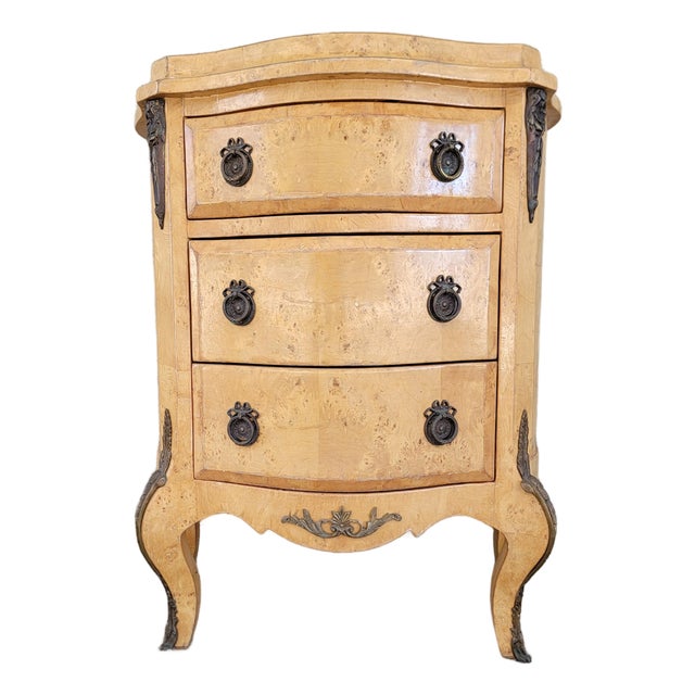 Louis XVl Style End Table Small Chest For Sale