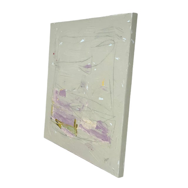 Abstract "Imagine" Original Mixed Media on Canvas by Alexis Walter For Sale - Image 3 of 10