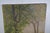 French School of the 20th Century “Landscape at the Pond” Oil on Canvas For Sale - Image 9 of 12