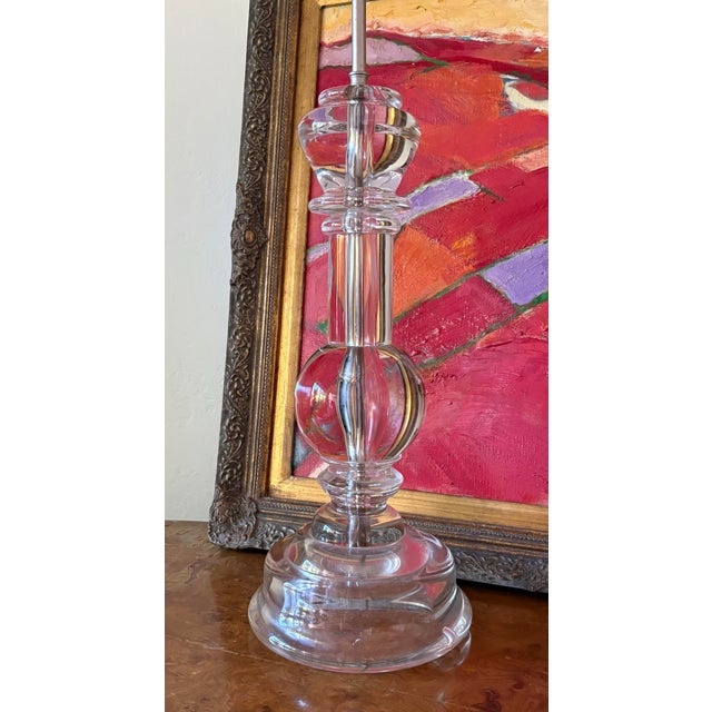 1950s 1950s Mid Century Archimede Seguso Murano Glass Lamps - a Pair For Sale - Image 5 of 8