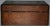 Early 20th Century Walnut and Cedar Wooden Inlay Box With Leather Hinges For Sale - Image 4 of 10
