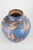 Kähler Large ceramic vase, 1930s. Large hand-thrown stoneware vase with a rich deep blue glaze and hand-painted floral...