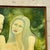 Avocado Vintage Boho Original Nude Figurative Oil Painting on Canvas For Sale - Image 8 of 8