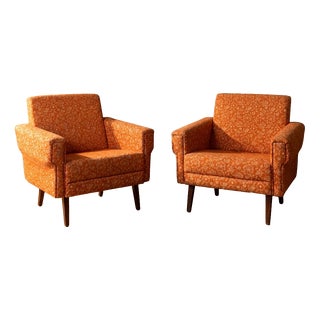 Mid-Century Lounge Chairs, 1960s, Set of 2 For Sale