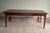 Brown Antique Oak Dining Table with 3 Drawers For Sale - Image 8 of 9