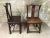 Early 20th Century Pair of Antique Chinese Yoke-Back “Official’s Hat” Chairs — Elmwood or Cypress, Oxblood Lacquer Finish For Sale - Image 5 of 10