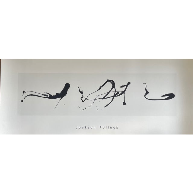 Jackson Pollock (1912-1956), Zeichnung in Tropftechnik, 1960, Copyright 2000 I. Pollock/SOFAM Belgique, Editions Pierre...