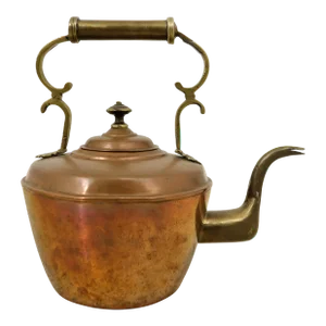 Vintage Hand Crafted & Copper Tea Kettle