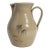 1993 Jugtown Ware North Carolina Studio Pottery Floral Pitcher For Sale