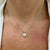 Silver Unisex 14k White Gold Gia 2.28ct K Vvs2 Round Diamond Solitaire Pendant Necklace For Sale - Image 8 of 8