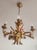 Chandelier with Porcelain Flowers by Neheim Hüsten, 1960s For Sale - Image 4 of 18