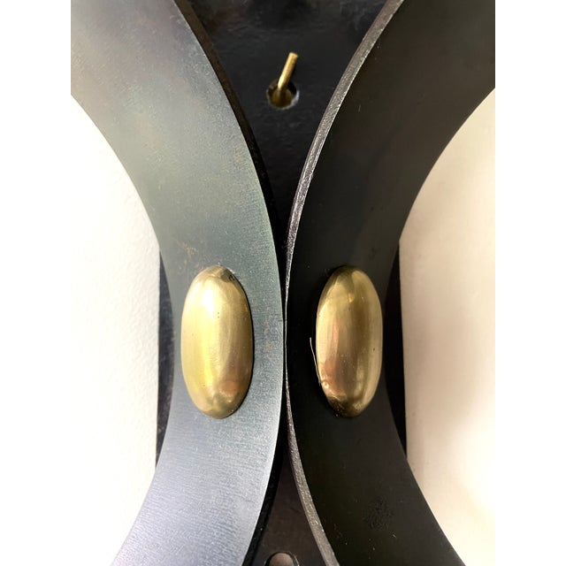 Large Brutalist Wall Lamp by Jean Perzel, 1950 For Sale - Image 6 of 15