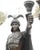 Bronze Roman Gladiator Statue Lamps, Set of 2 For Sale - Image 5 of 18