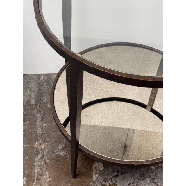 Crate & Barrel Clairemont Side Tables, Pair For Sale - Image 11 of 12