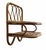 Hand-Crafted Rattan and Bamboo Wall Shelf, Italy, 1960s For Sale - Image 4 of 7