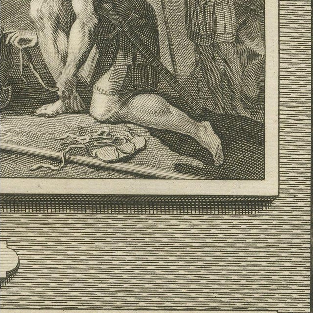 Pieter Mortier, Joshua Meets the Angel and the Fall of Jericho, 1700, Engraving For Sale - Image 4 of 12