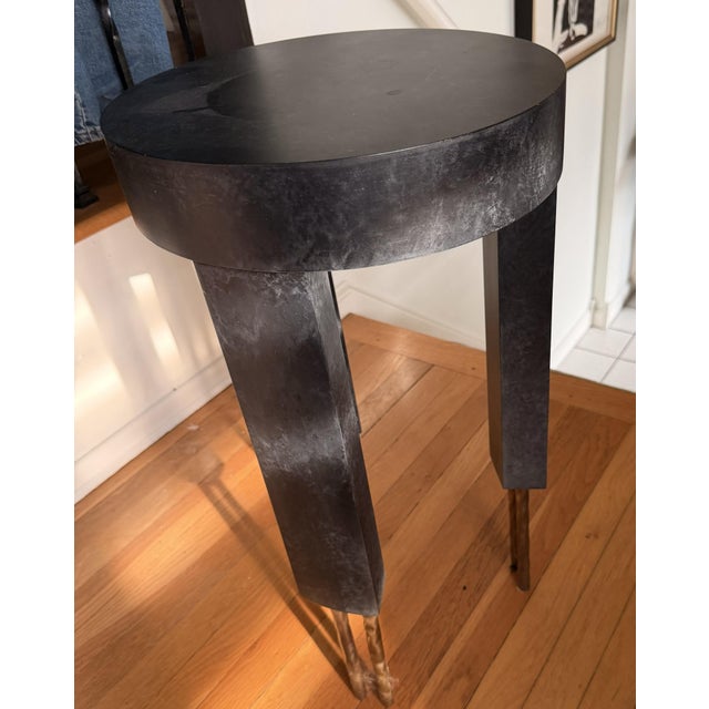 Contemporary Kelly Weastler Melange End Table For Sale - Image 3 of 3