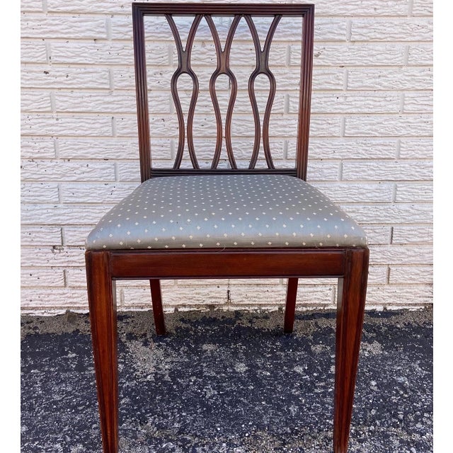 Late 20th Century Vintage Lady Emily's Invitation Style Side Chairs For Sale - Image 5 of 10