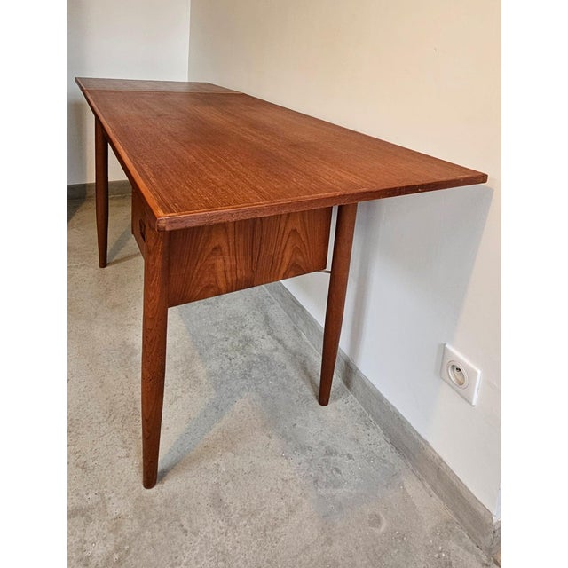 Scandinavian Teak Desk from Tibergaard, 1960 For Sale - Image 9 of 18