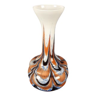 Murano Glass Vase by Carlo Moretti, 1970s For Sale