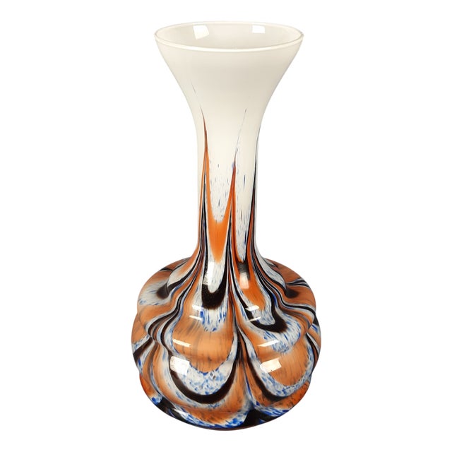Murano Glass Vase by Carlo Moretti, 1970s For Sale