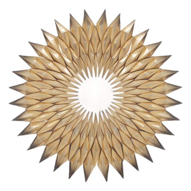 Inca Star of Gold Framed Art For Sale