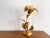Hollywood Regency Gold Flower-Shaped Table Lamp in the style of Koegl, 1970s For Sale - Image 10 of 10