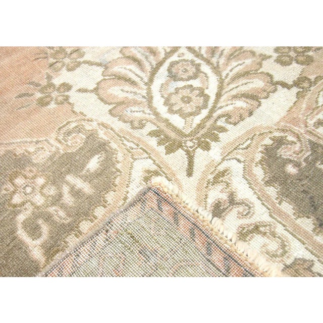 1960s Turkish Oushak Rug For Sale - Image 4 of 7