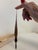 Murano 1960s Bortoletti Hand-Blown Glass Handle With Nickel-Silver Metal Nibs Murano Pen For Sale - Image 4 of 4