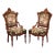 Antique Renaissance Revival Pair of Carved Walnut Armchairs For Sale