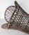 20th Century American Primitive Rustic Willow Woven Decorative Basket For Sale - Image 9 of 14