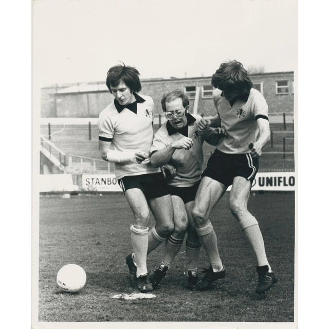 Elton John in a Soccer Match, Watford FC, 1973, Photograph For Sale - Image 3 of 3