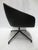 Black Boss Design Paloma Swivel Lounge Chair For Sale - Image 8 of 9