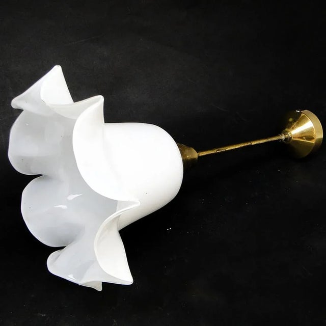 Goldenrod Polish Pop-Art Style Pending Lamp, 1970s For Sale - Image 8 of 13