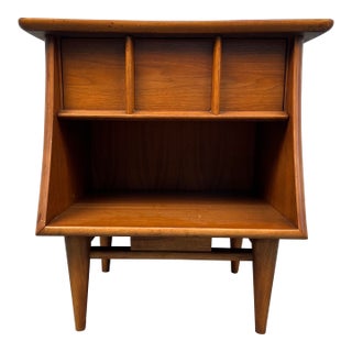 Kent Coffey "Eloquence" Mid-Century Walnut Night Stand For Sale